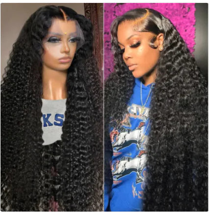 Versatile Human Hair Wig And Headband